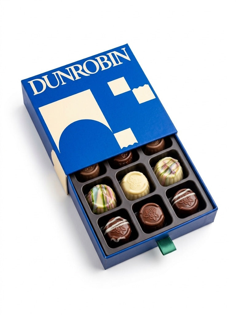 Dunrobin Highland Gin Chocolates – Box of 9